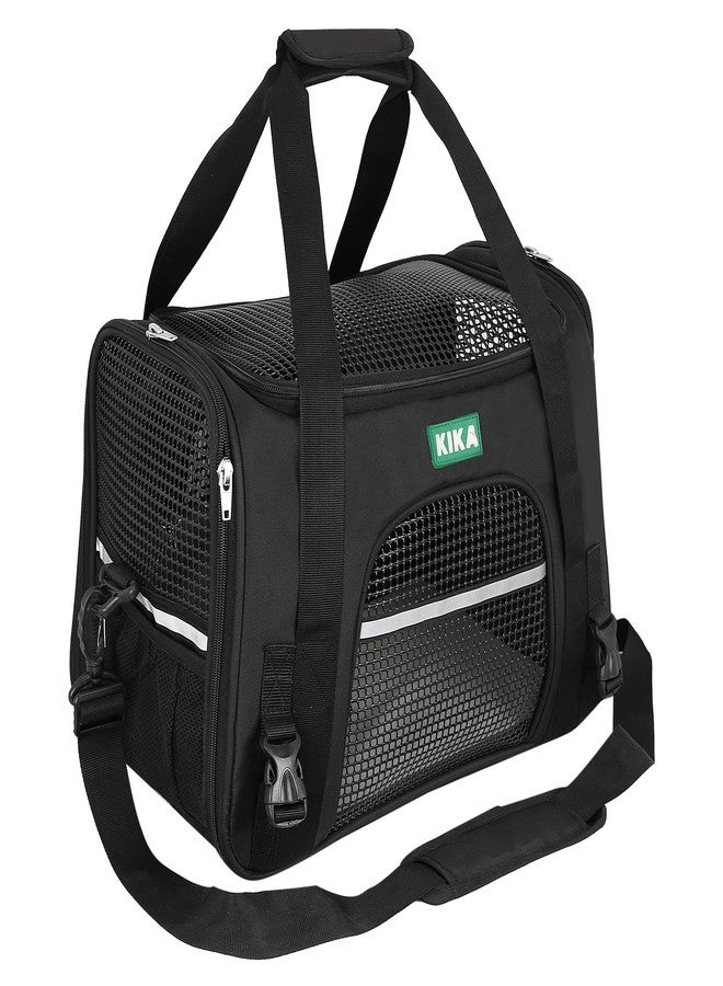 KIKA Pets PRO Cat Carrier Airline Approved Pet Carrier Dog Carriers for Small Dogs, Cat Carriers for Medium Cat Small Cat, Small Pet Carrier Small Dog Carrier Airline Approved Cat Pet Travel Carrier